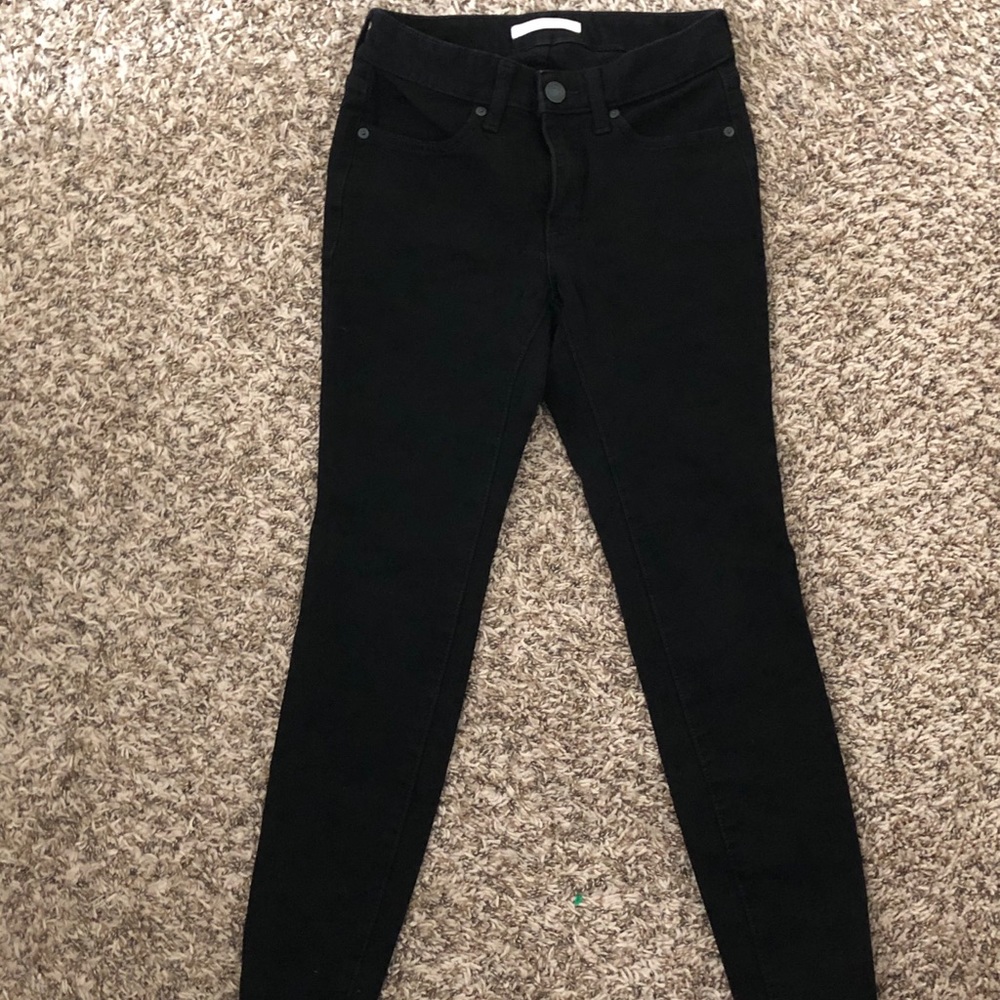 Lauren Conrad black super skinny jeans (size 4)